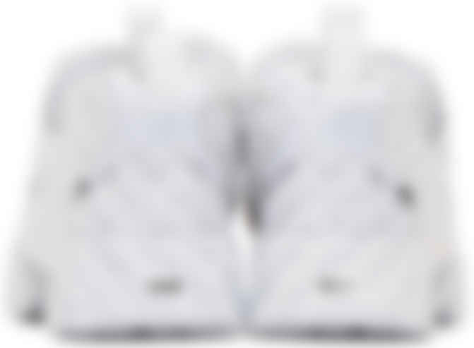 vetements white reebok classics edition logo emoji instapump fury sneakers