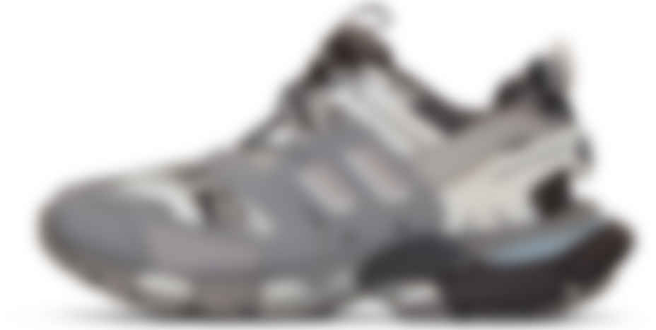 grey reflective balenciaga