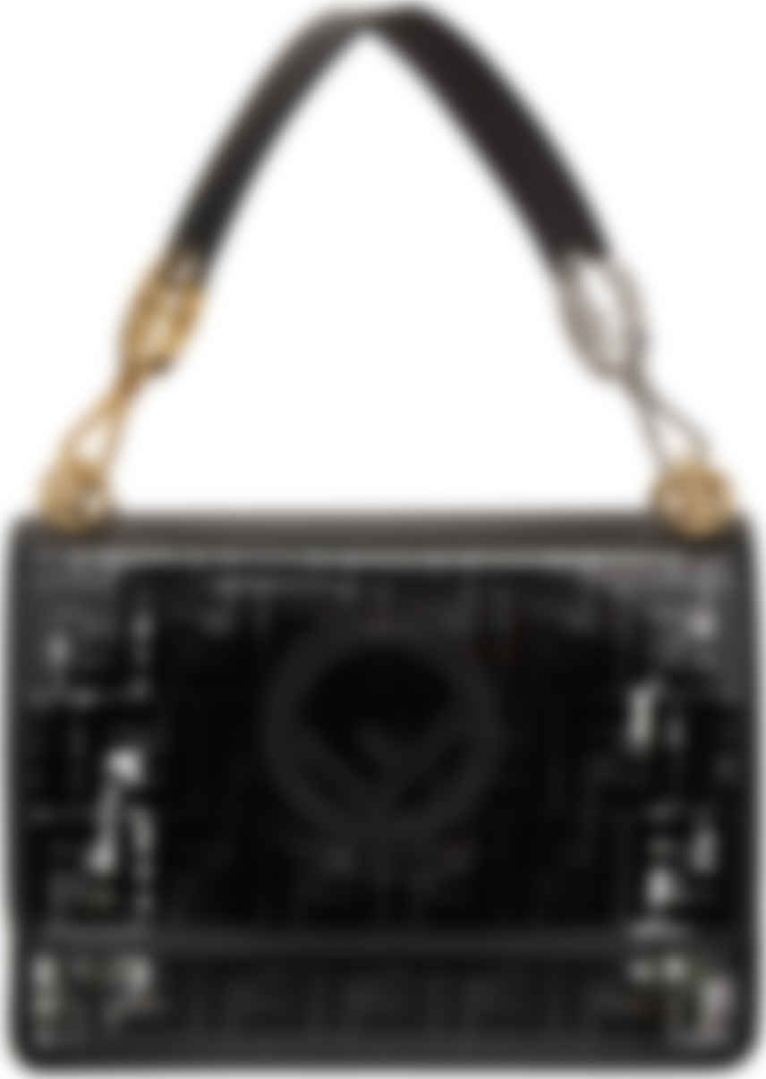 Fendi Transparent Black Forever Fendi Kan I F Bag Ssense