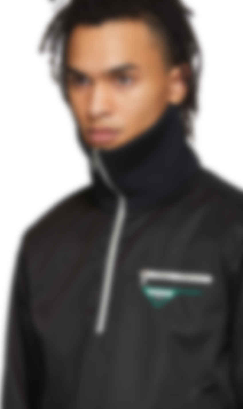 prada half zip