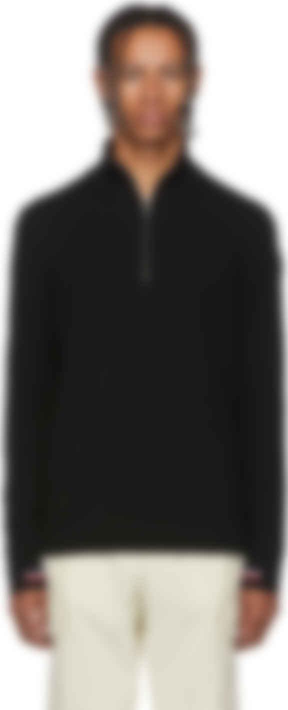 black moncler sweater