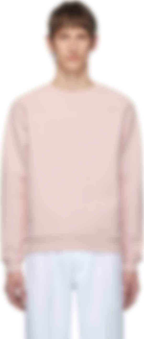 pink fleece sweatshirt