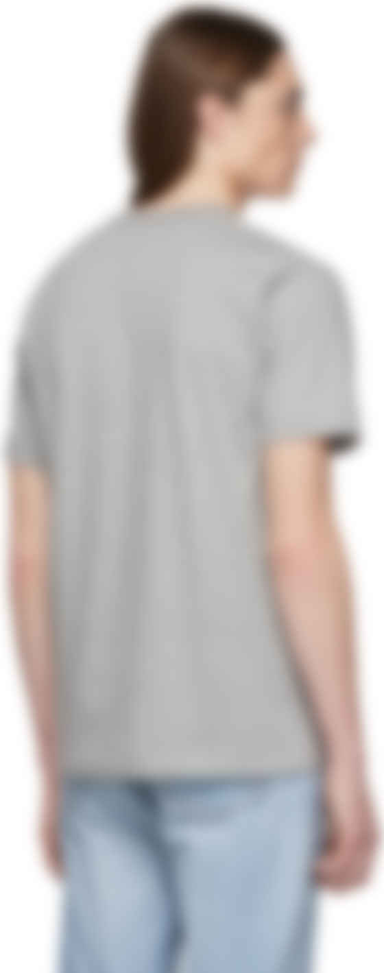 comme des garcons grey shirt