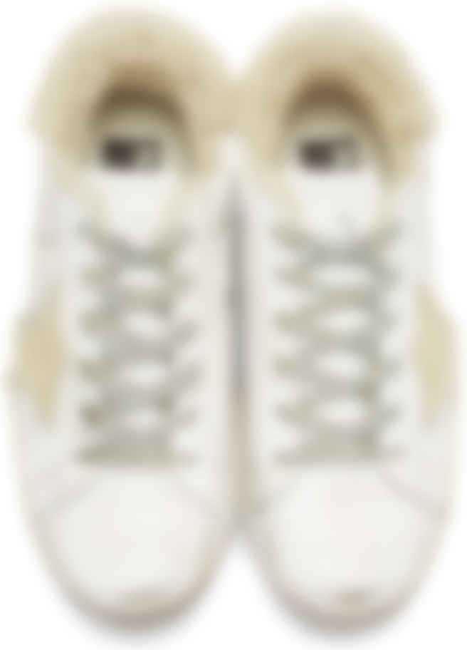 golden goose shearling superstar sneakers