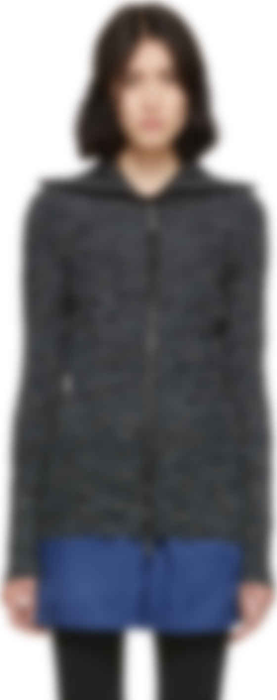 Black Zip Up Sweater