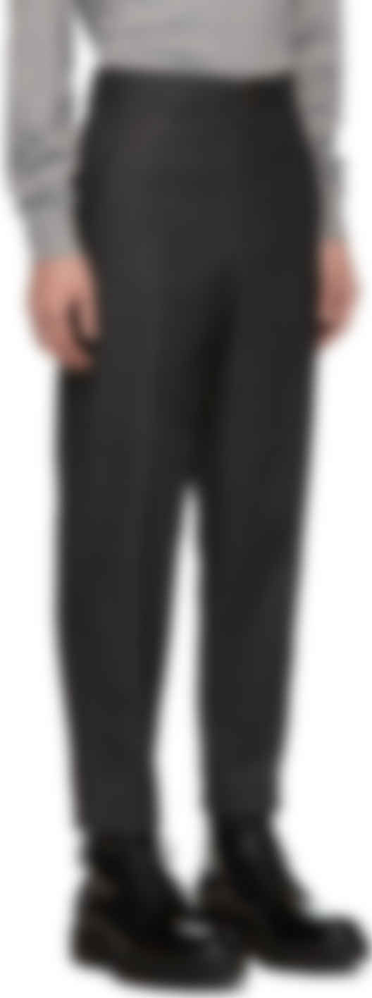 black carrot fit jeans