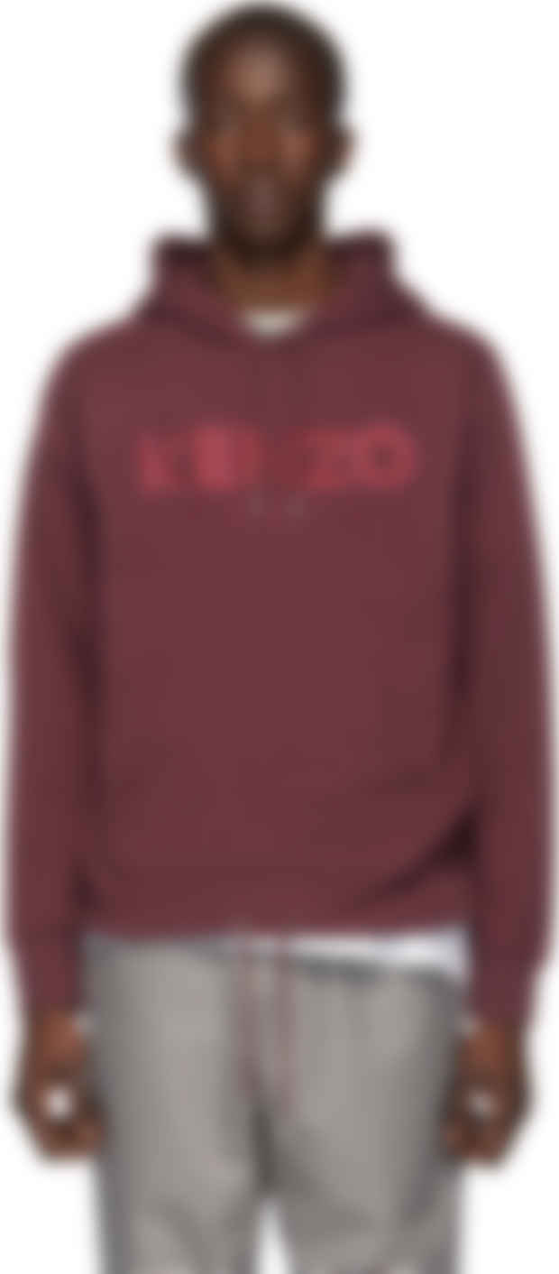 kenzo hoodie red