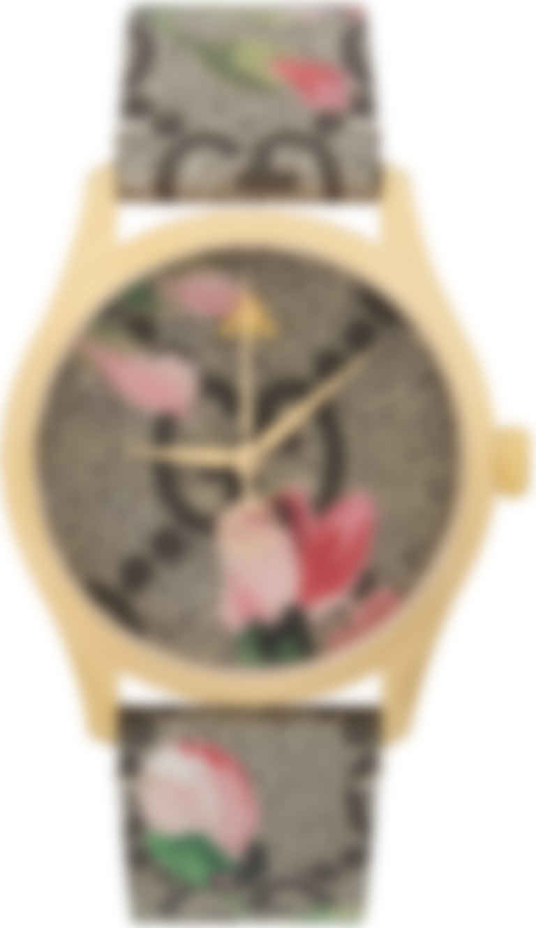 floral gucci watch