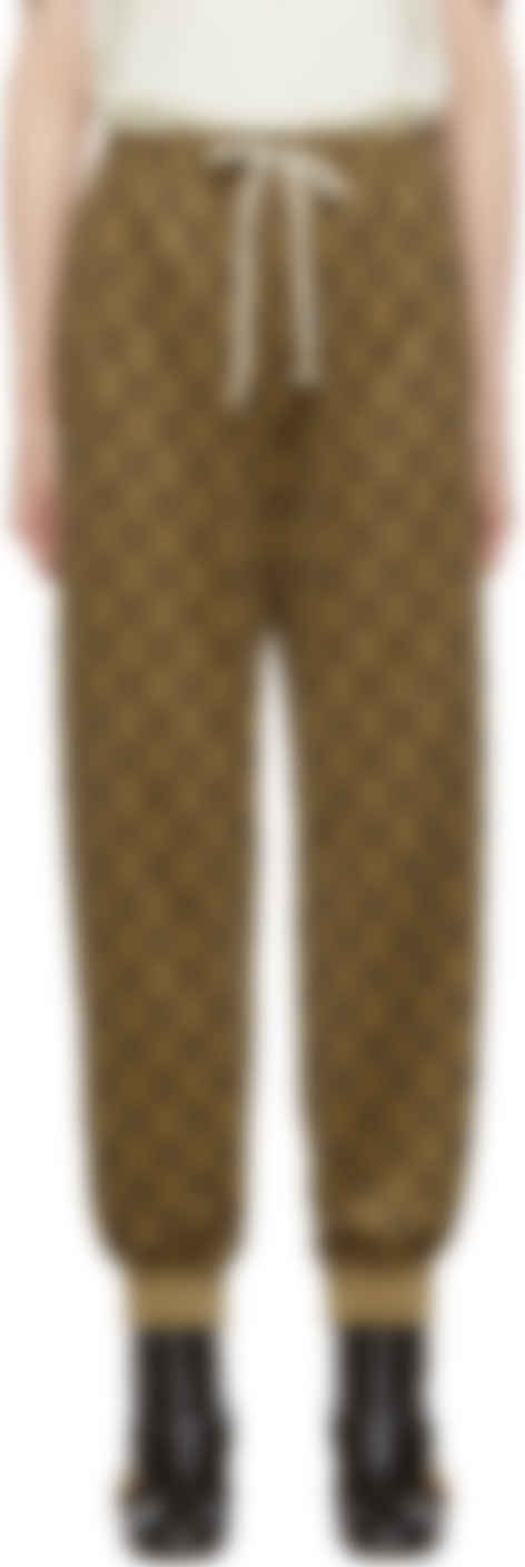 gucci logo pants