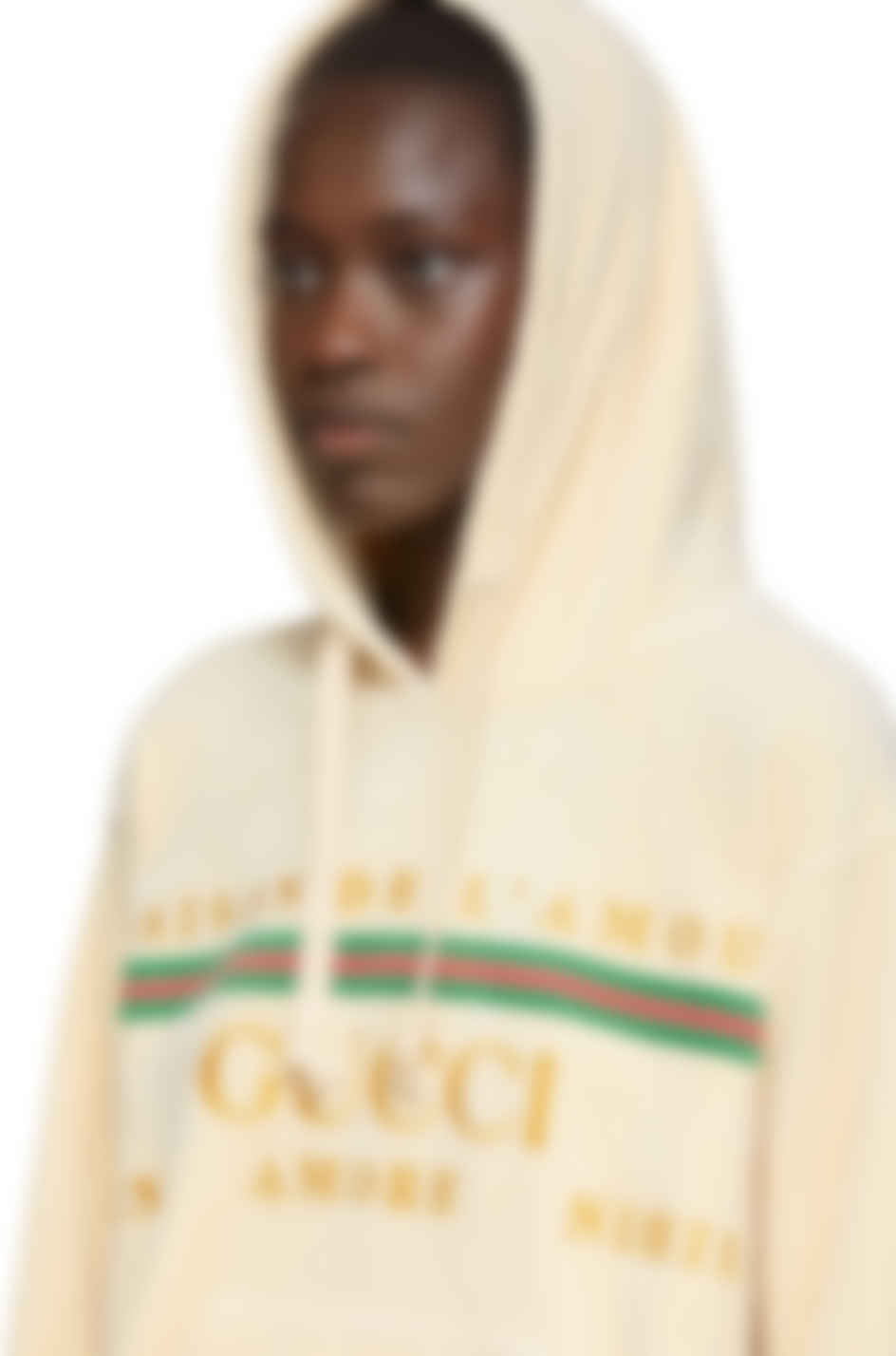 gucci beige hoodie