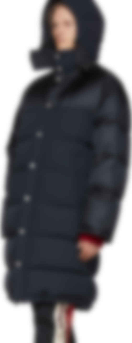 black supreme coat