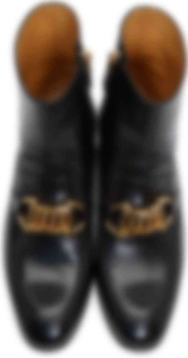 gucci chain boots