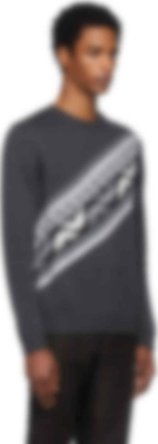 fendi grey sweater