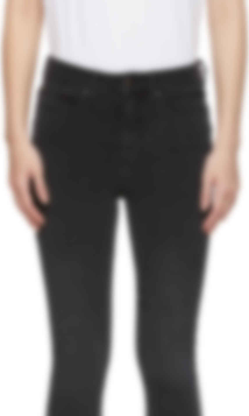 Black Powerhigh V Shape Jeans By Victoria Victoria Beckham On Sale