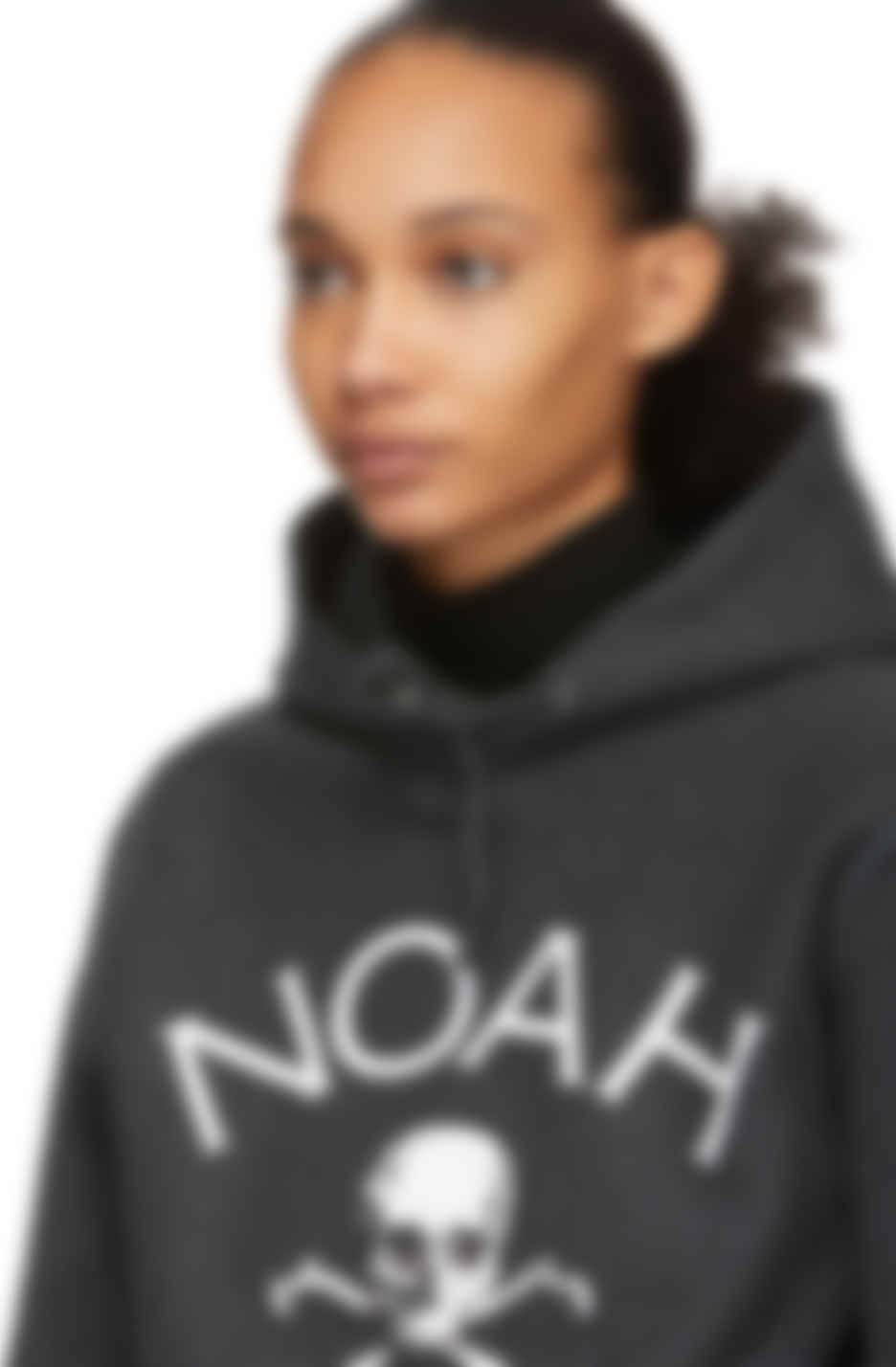 noah houndstooth jolly roger hoodie
