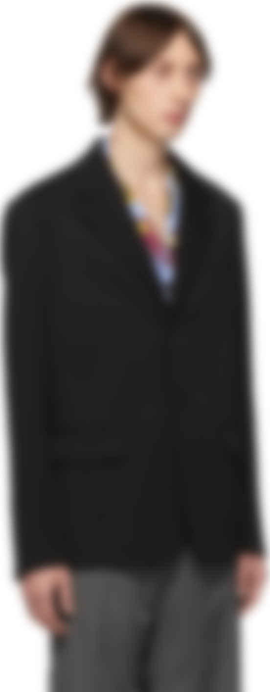 prada black blazer