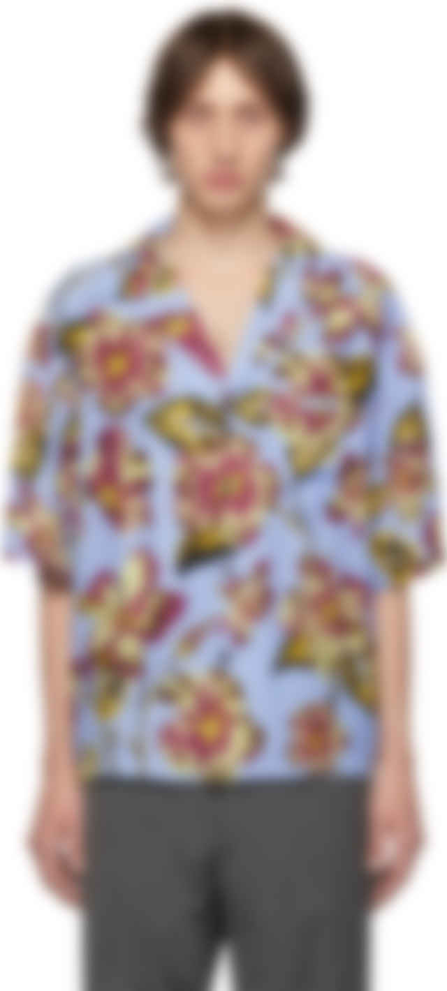 prada floral shirt