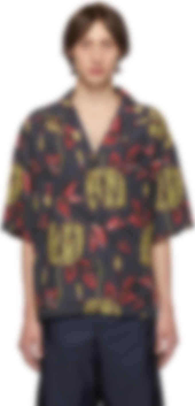 prada printed shirt