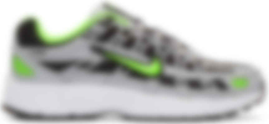Nike: Grey \u0026 Green P-6000 Sneakers | SSENSE