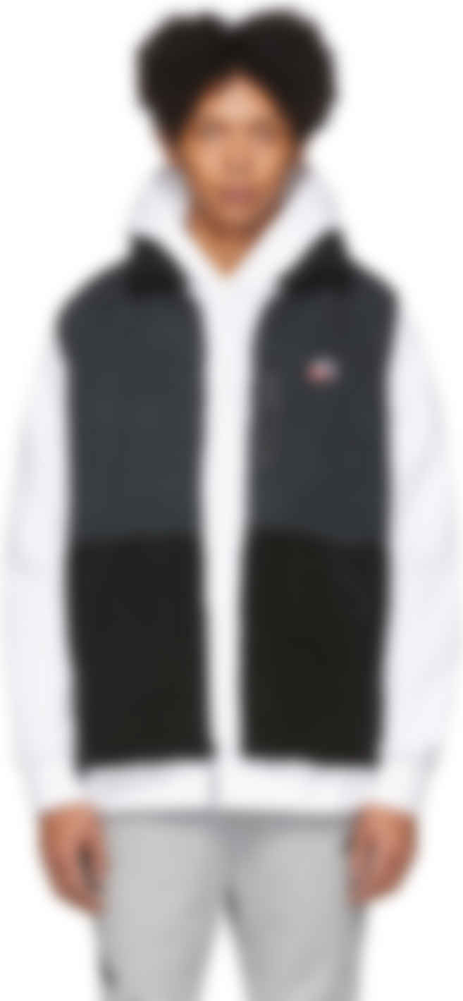 nike fleece vest