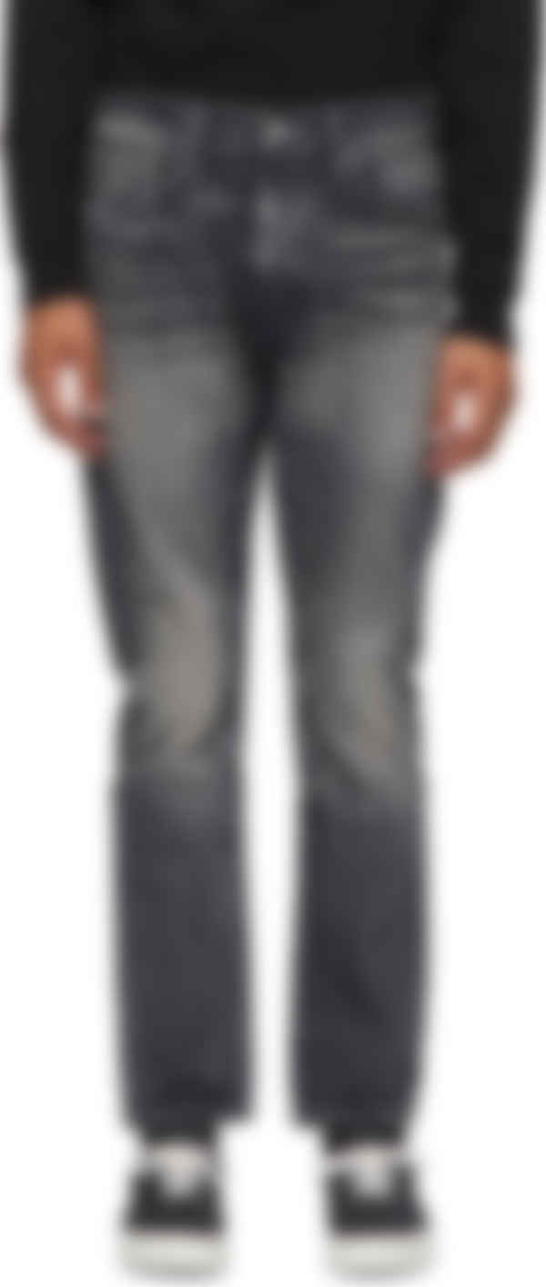 narrow black jeans