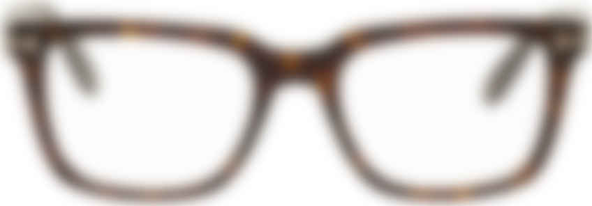 Tortoiseshell Square Glasses By Tom Ford On Sale