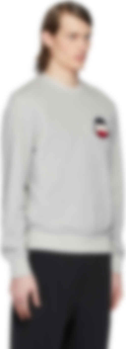 moncler grey sweatshirt