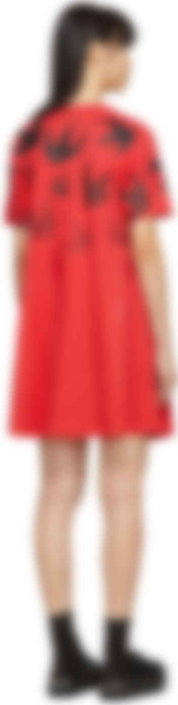 alexander mcqueen red dress