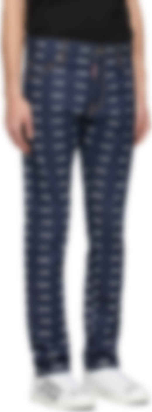dsquared2 logo jeans