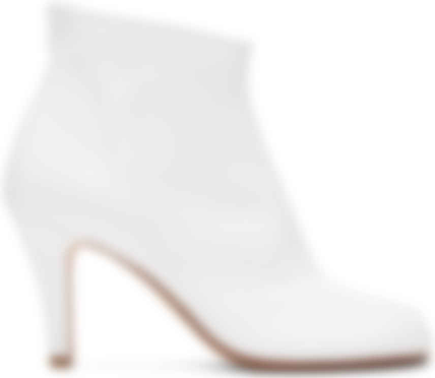 white stiletto boots