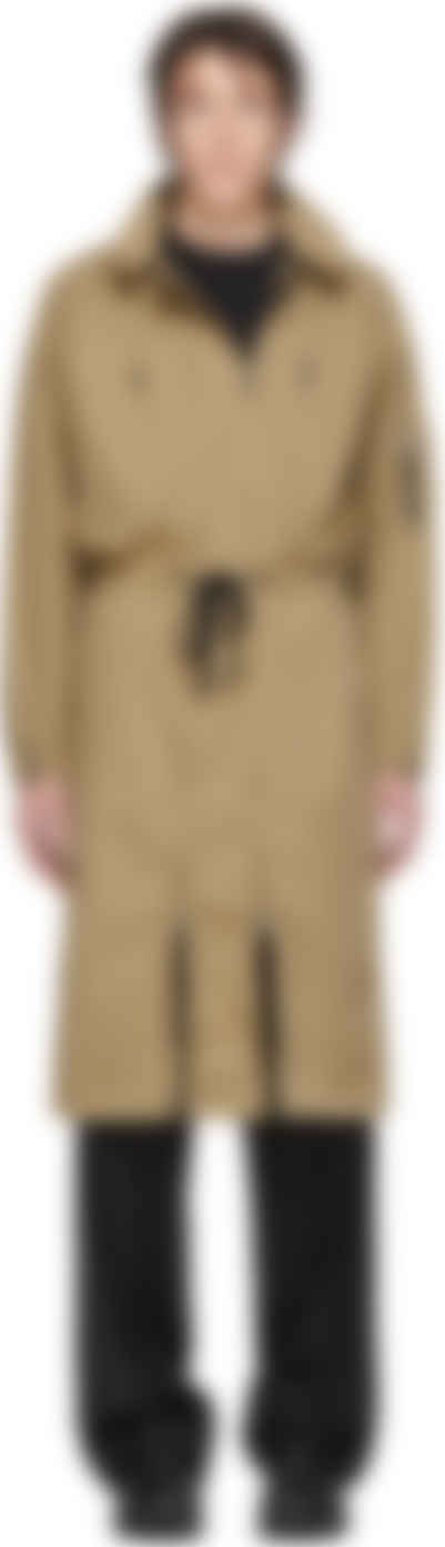 beige frock coat