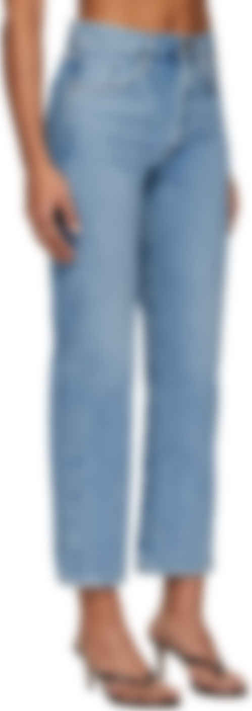 goldsign relaxed straight jeans