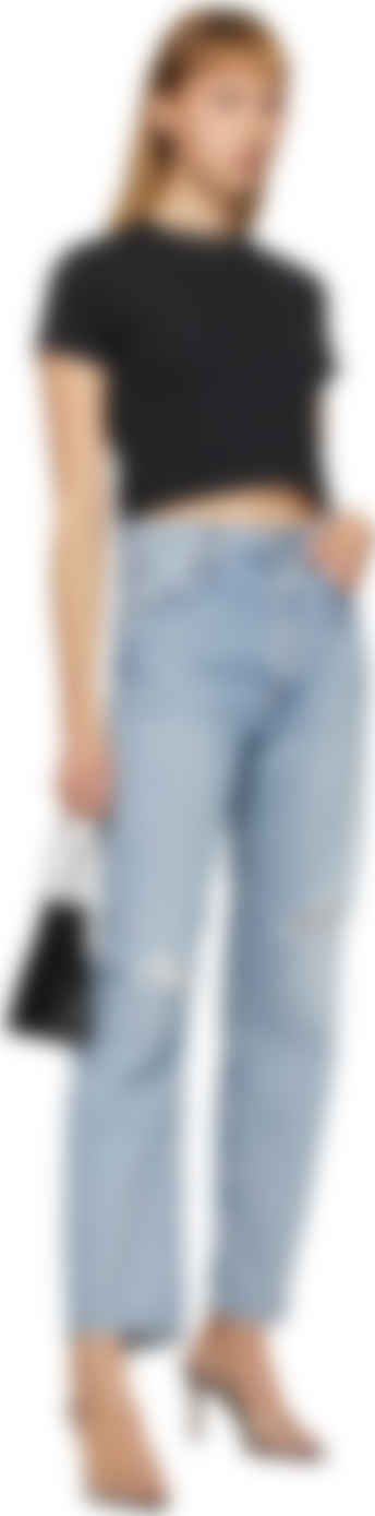 agolde cropped baby tee