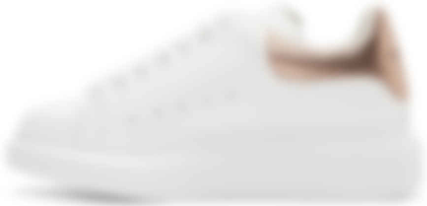 alexander mcqueen rose gold sneakers