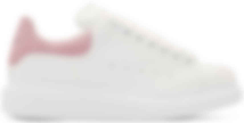 alexander mcqueen white & pink oversized sneakers