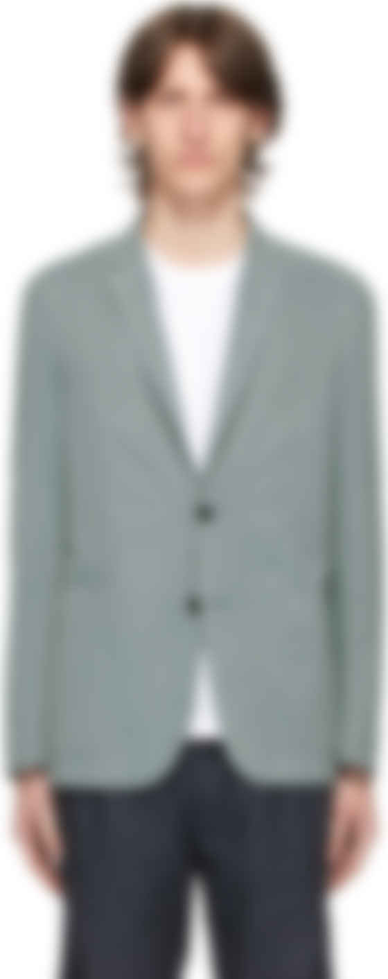 zegna blue blazer