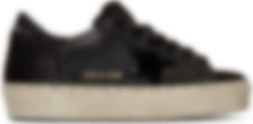 golden goose hi star sneakers black