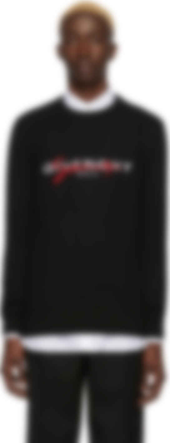 givenchy black crew neck