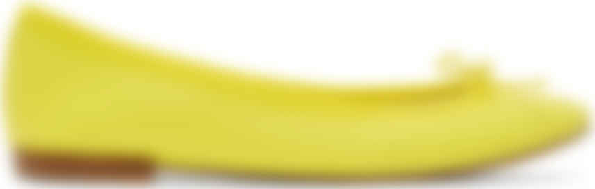 yellow ballerina flats