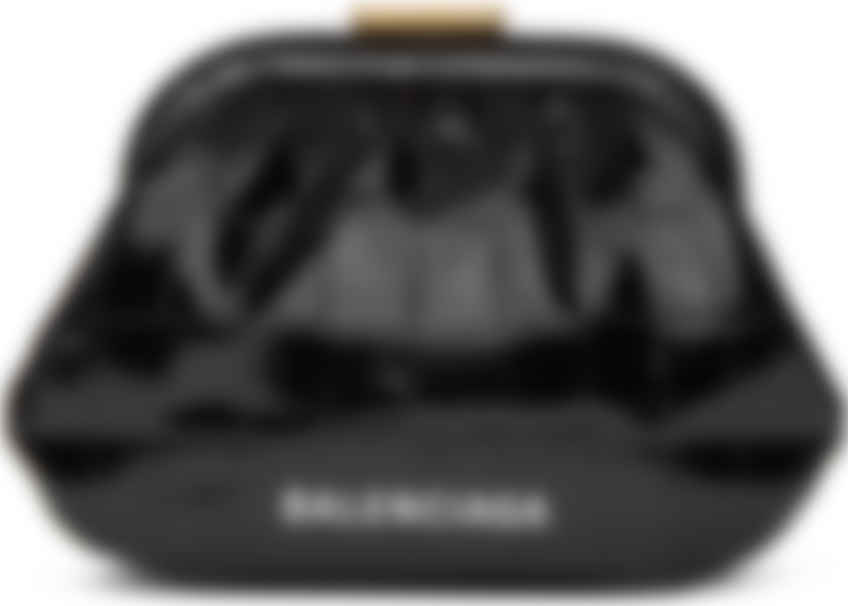 balenciaga black clutch