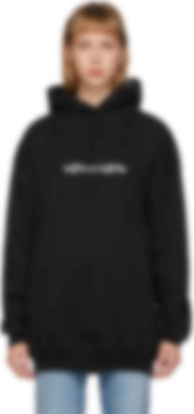 balenciaga hoodie logo on hood