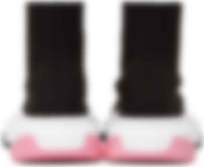 balenciaga speed black and pink