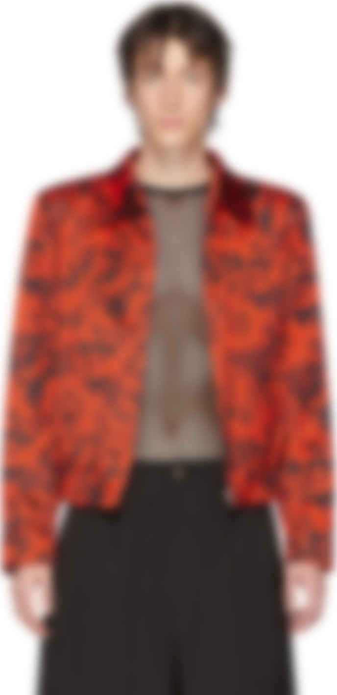 floral zip up jacket