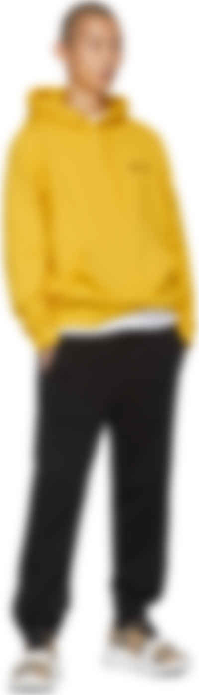 yellow burberry hoodie