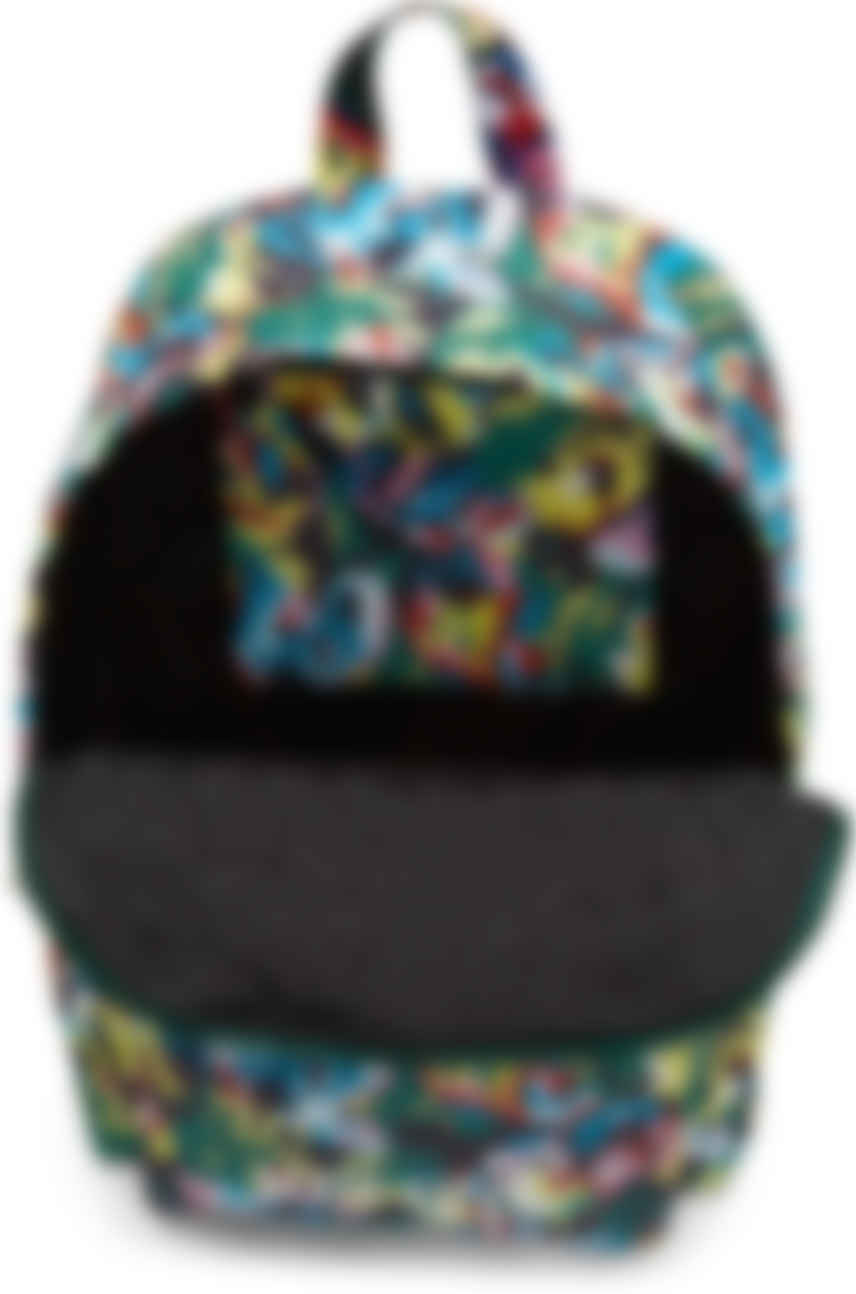 vans floral black backpack