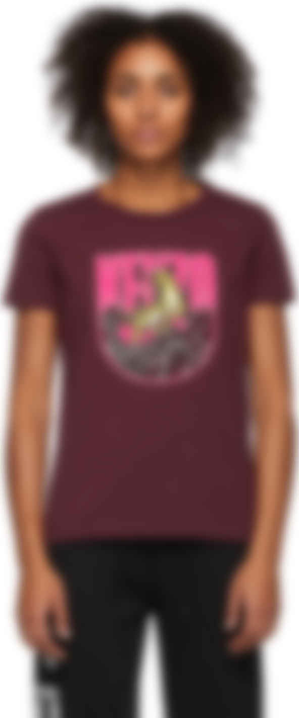 burgundy kenzo shirt