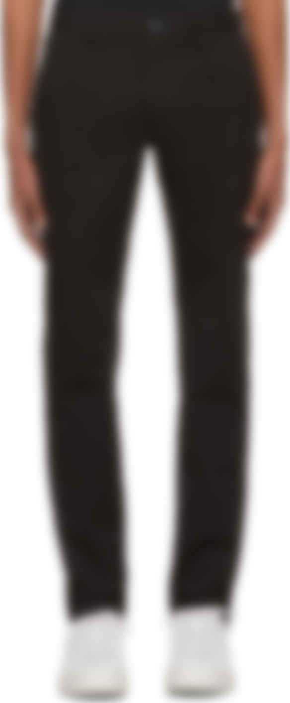 black slim fit chinos