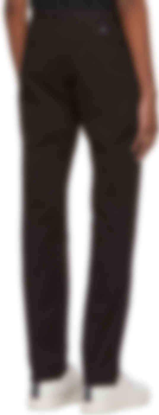 black slim fit chinos