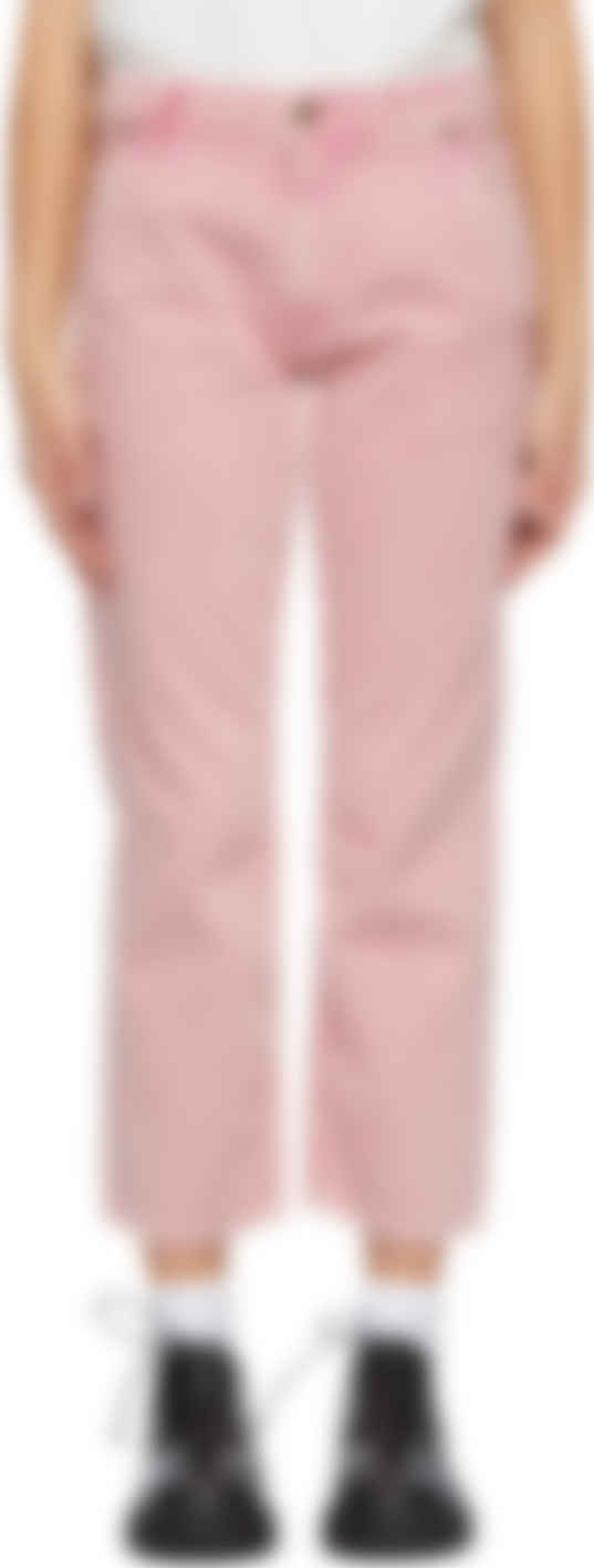 pink carpenter pants