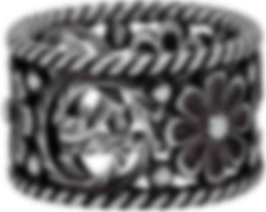 gucci interlocking flower ring